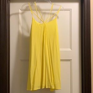 Yellow sun dress